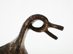 Jacques Pouchain Glazed Ceramic Bowl in the Shape of a Bird by Jacques Pouchain - 3190648
