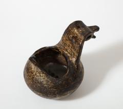 Jacques Pouchain Glazed Ceramic Bowl in the Shape of a Bird by Jacques Pouchain - 3190657