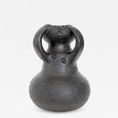 Jacques Pouchain Jacques Pouchain Ceramic Vase French Ceramicist Signed JP Atelier Dieulefit - 4439457