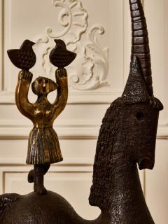 Jacques Pouchain Unicorn sculpture by J Pouchain  - 3594595
