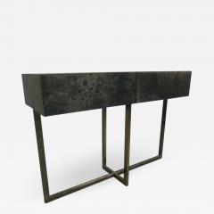 Jacques Quinet French Mid Century Modern Credenza Console Sofa Table by Jacques Quinet 1970 - 1791322