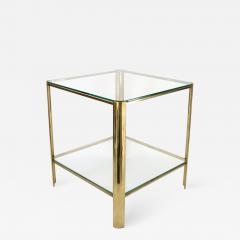 Jacques Quinet Jacques Quinet French Bronze and Glass Side Table for Maison Malabert - 926771