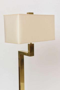 Jacques Quinet - Pair of French Modern Brass Floor Lamps, Jacques Quinet Jacques Quinet - Pair of French Modern Brass Floor Lamps, Jacques Quinet