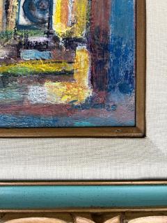 Jadden Massanet Abstract Cityscape Oil Painting Jadden Massanet Cuban American Artist 1991 - 4632278