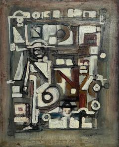 Jadden Massanet Abstract Mixed Media Oil Painting by Jadden Massanet Cuban American Artist - 4508220