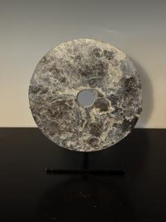 Jade Bi Disc Late Neolithic Period Liangzhu Culture 3200 2300 BCE - 3921080