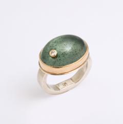 Jade Ring with inset Diamond - 2153818