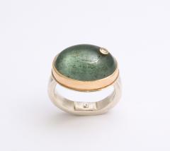 Jade Ring with inset Diamond - 2153819