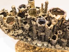 James Anthony Bearden Gilded Cityscape Candelabra 2017 - 4607631
