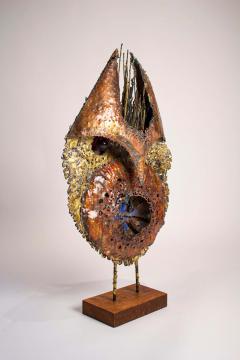 James Anthony Bearden James Bearden Large Scale Brutalist Owl Sculpture from His Animal Series  - 2173486