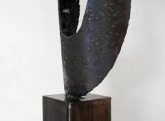 James Anthony Bearden Monumental Unique James Bearden Venus Voids Series Sculpture Blackened Steel - 3761389