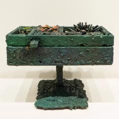 James Anthony Bearden Segment Jewelry Box on Pedestal 2017 - 4601619