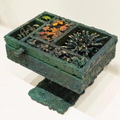James Anthony Bearden Segment Jewelry Box on Pedestal 2017 - 4601620
