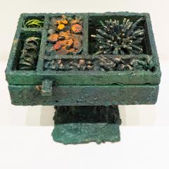 James Anthony Bearden Segment Jewelry Box on Pedestal 2017 - 4601622
