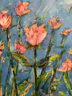 James Antonie Painting of Flowers in the School of Matisse by James Antonie - 1746609