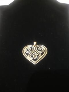 James Avery James Avery Sterling Silver Filligree Heart Pendant - 3843826