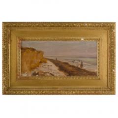 James Charles English 1851 1906 Beach at Sunset painting - 2252830