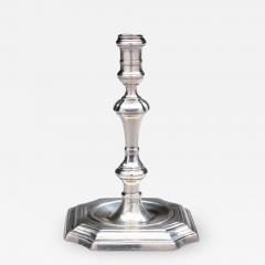 James Gould Queen Anne Silver Taperstick made by James Gould - 450433