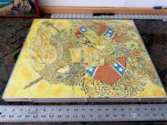 James J Spanfeller Civil Rights Anti Racism Portrait of Black Politician Julian Bond - 4383588