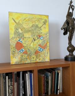 James J Spanfeller Civil Rights Anti Racism Portrait of Black Politician Julian Bond - 4383589