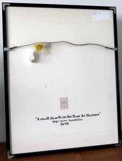 James J Spanfeller Psychedelic Two Eyes with Groovy Plant Flowers - 4423172