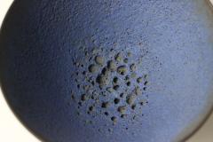 James Lovera James Lovera black with a blue lava glaze bowl United States - 1222113