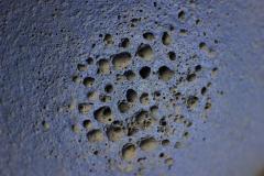 James Lovera James Lovera black with a blue lava glaze bowl United States - 1222115