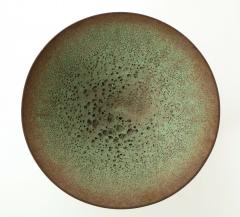 James Lovera James Lovera bowl in a green lave glaze United States - 1207384