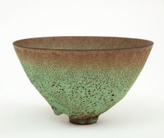 James Lovera James Lovera bowl in a green lave glaze United States - 1207385