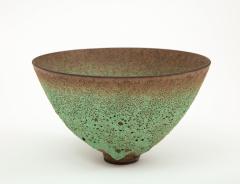 James Lovera James Lovera bowl in a green lave glaze United States - 1207386