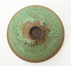 James Lovera James Lovera bowl in a green lave glaze United States - 1207392