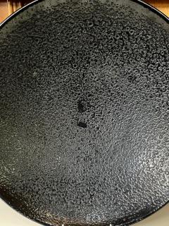 James Lovera Large Black Ceramic Bowl Centerpiece with Lava Glaze by James Lovera - 2675004