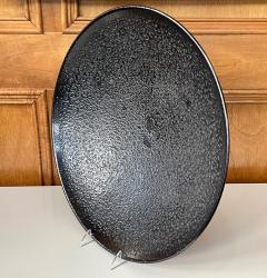 James Lovera Large Black Ceramic Bowl Centerpiece with Lava Glaze by James Lovera - 2675006