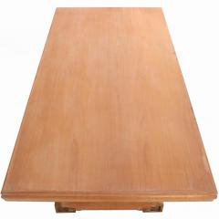 James Mont A mahogany and bronze dining table in the manner of James Mont C 1950  - 4228423
