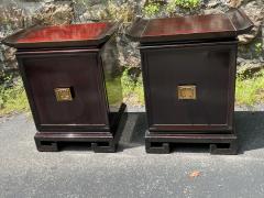 James Mont ASIAN MODERN PAIR OF CABINETS ATTRIBUTED TO JAMES MONT - 3320272