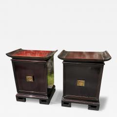 James Mont ASIAN MODERN PAIR OF CABINETS ATTRIBUTED TO JAMES MONT - 3333653