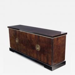 James Mont American Mid Century Modern Four Door Lacquered Sideboard manner of James Mont  - 2798320