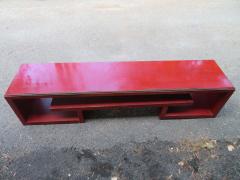 James Mont Asian Modern Paul Frankl Long Cinnabar Bench Mid Century Modern - 1544281