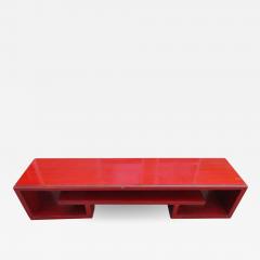 James Mont Asian Modern Paul Frankl Long Cinnabar Bench Mid Century Modern - 1545253