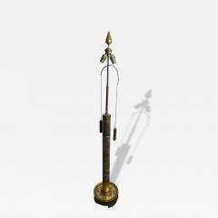 James Mont CHINOISERIE GOLD AND SILVER LEAF WOOD FLOOR LAMP BY JAMES MONT - 4496509