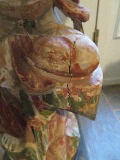 James Mont Dramatic Pair of James Mont Hollywood Regency Chinese Figural Lamps Mid Century - 1544448