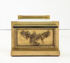 James Mont Glamorous Rare JAMES MONT Carved Gilt Leafed Coffee Table - 4716071