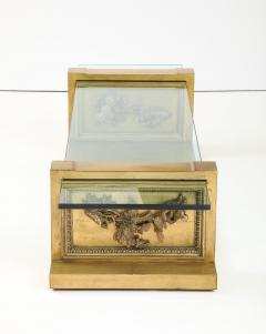 James Mont Glamorous Rare JAMES MONT Carved Gilt Leafed Coffee Table - 4716072