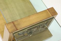 James Mont Glamorous Rare JAMES MONT Carved Gilt Leafed Coffee Table - 4716077