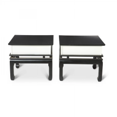 James Mont Hollywood Regency James Mont Style Side Tables Nightstands a Pair - 3493026