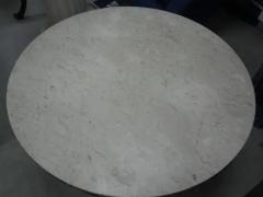 James Mont James Mont Attributed Cocktail Table with Italian Marble Top - 3806726