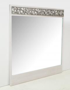 James Mont James Mont Cerused oak Silvered Bamboo Mirror 1 of 2 - 1173501