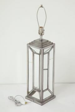 James Mont James Mont Influenced Silver Mirror Lamps - 910484