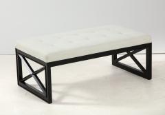 James Mont James Mont Lattice Frame Upholstered Bench - 1652397