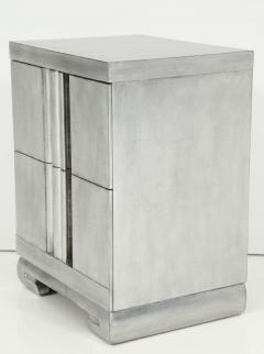 James Mont James Mont Style Silver Leaf Night Stands - 842023